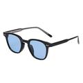 PenKee Square Frame Sunglasses Men Polarized Ladies Sun Glasses Vintage Male Blue Uv400