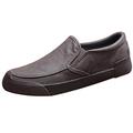 Moccasins Men's Suit Shoes Casual Shoes Slip On Business Shoes Leather Slipper Loafers Soft Flat Leather Shoes Walking Shoes Men's Shoes Trainers Low Shoes Slip On Boat Shoes Size 38-44, darkgray, 6