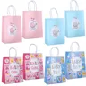 Gender Reveal Gift Bags Pink Blue Baby Boy Girl Love Paper Bags Gender Reveal Boy o Girl Party Baby