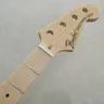 Gloss Maple P bass guitar neck parts 20 fret 34 pollici Maple Fretboard dots Inlay