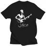 Nuova camicia Jaco Pastorius Jazz musicista Guitarist Logo Black Navy t-Shirt S-3XL(2)