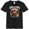 Bober Kurwa Bobr T Shirt Retro Funny Meme Trend Graphic T-Shirt Soft summer Unisex Cotton new brand