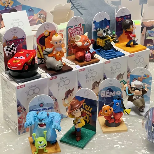 Bubble Mart Disney 100-jähriges Jubiläum Pixar Serie Blind Box Spielzeug Geschichte Trend Spielzeug