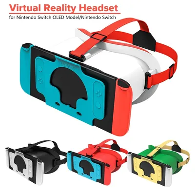 Vr headset für nintendo switch oled modell/nintendo switch 3d vr virtual reality headset brille switch vr labo brille headset