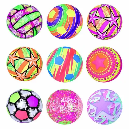 Blinkender Ball leuchtender Spielzeugball leuchtendes Hüpfspielzeug für Jungen und Mädchen im