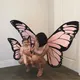 Halloween Cosplay Eltern-Kind Schmetterling Flügel Kostüm Mom Baby Mädchen Schmetterling Kleid-up