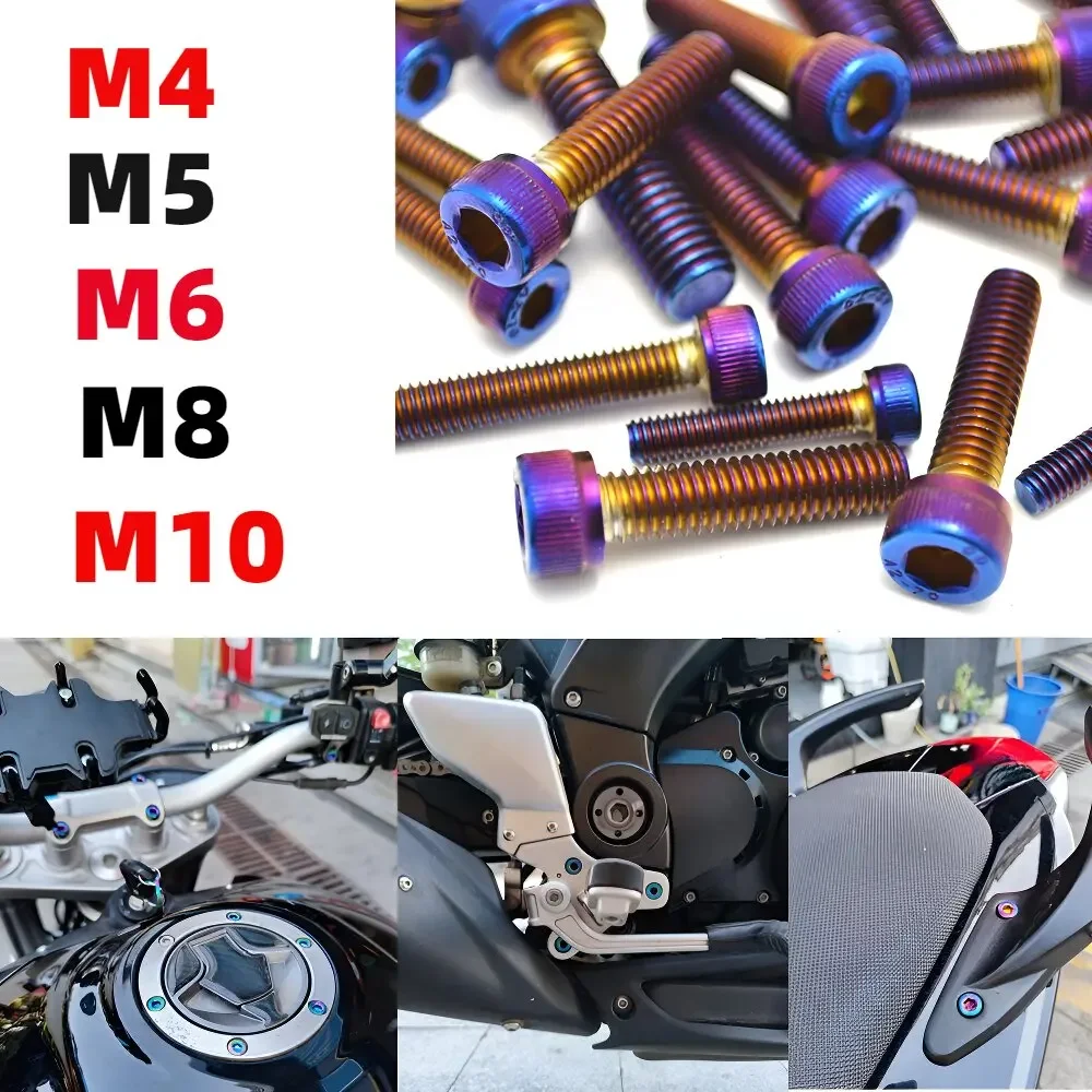 1 stücke Sechs kant Innen sechs kant Kopfs ch raube m4 m5 m6 m8 m10 Edelstahl Inbus schraube din912 Image