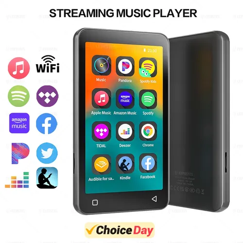 Neuer Hifi-MP3-Player mit Bluetooth und WLAN Streaming-Musik-Player mit beliebten Online-Musik-Apps