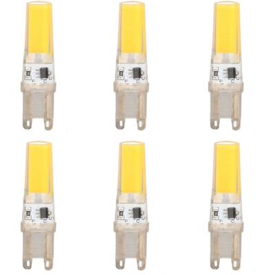 Eosnow - 6 Stück G9 LED-Glühbirne, cob, dimmbar, professionelle G9-LED-Glühbirne, Ersatz für Image