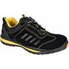 Trainer-Schuh Portwest Lusum - Größe 43 - S1P hro Steelite - FW34BKR43