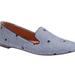 J. Crew Shoes | J. Crew Chambray Polka Dot Addie Slip On Blue Loafers Style A3440 Casual Sz 8.5 | Color: Blue | Size: 8.5