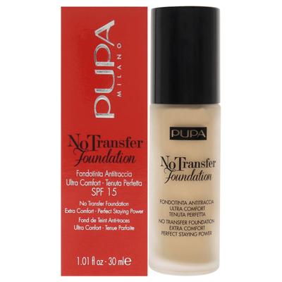 No Transfer Foundation SPF 15 - 300 Natural Skin by Pupa Milano for Women - 1.01 oz Foundation