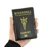 Reisepass Abdeckung Anime Rivendell Film Reisepass Inhaber Pass Brieftasche