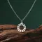 Skyrim – bague creuse, pendentif soleil lune, collier en acier inoxydable pour femmes, mode Simple, cadeau de mariage, bijoux cadeau, nouveau