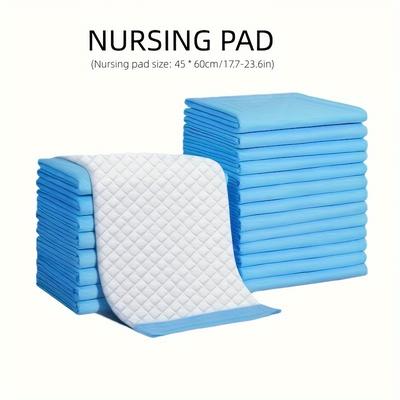 10/20pcs Disposable Urine Isolation Nursing Pad 17x 24inch, Incontinence Pad, Bed Cover, Suitable For Adults And The Elderly, Super Absorbent Protective Pad For Liquid And Urine