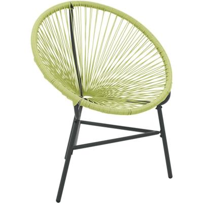 Vidaxl - Acapulco-Gartenstuhl Poly Rattan Grün Image