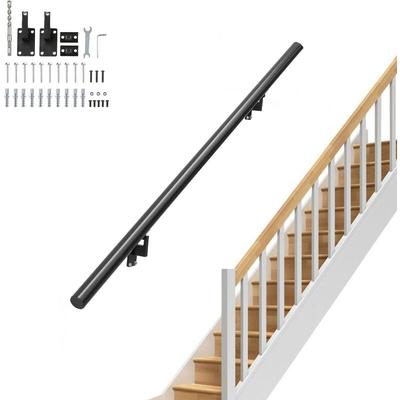 Vevor Handlauf Aluminiumlegierung Pflegeleicht Treppengeländer 1524mm Geländer Treppe 199,6 kg Image