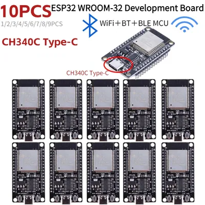 ESP-WROOM-32 ESP32 Development Board ESP32 TYPE-C CH340C Wifi Bluetooth Module Ultra-Low Power