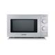 Mw 7900 fornetto a microonde con funzione grill 2 in 1 colore silver capacità 20 lt 9 livelli di