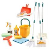 ã€�Ready Stockã€‘ Kids House Housekeeping Toy Children Pretend Play Cleaning Tool for Party Play