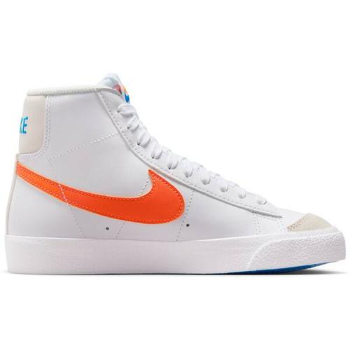 NIKE Lifestyle - Schuhe Kinder - Sneakers Blazer Mid 77 Kids (GS), Größe 37 ½ in WHITE/TOTAL ORANGE-PHOTO BLUE-PHANT