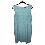 Ralph Lauren Dresses | Never Worn Beautiful Summer Pale Mint Ralph Lauren Embroidered Dress A17 | Color: Blue | Size: 16