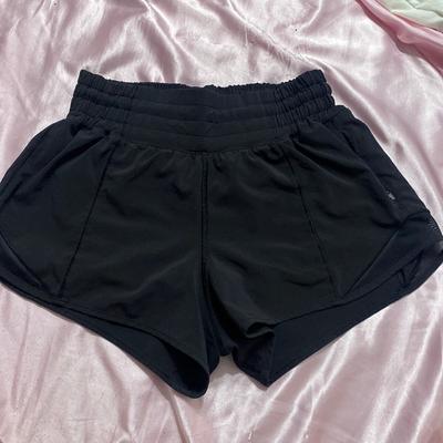 Lululemon Athletica Shorts | Lululemon, Size 0, Hotty Hots Black | Color: Black | Size: 0