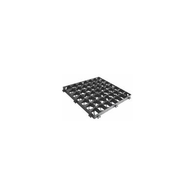 Stabilisierungsfliese Kies 50cm x 50cm Dark-Rock Reavy Länge : Länge 1 pièce Breite ∅500 mm Image