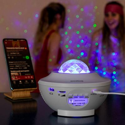 Innovagoods - Sternenprojektor mit Bluetooth-Lautsprecher, Nachtlichtprojektor, 3 Image