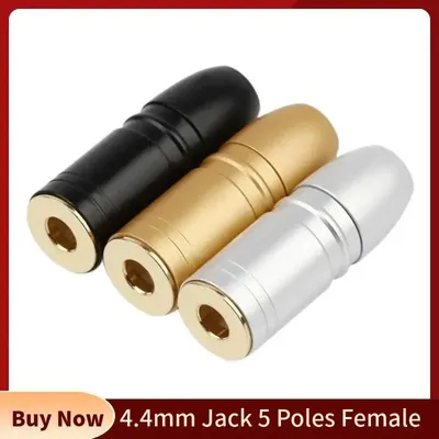 4.4mm Jack 5 Pole Female Balance Interface Balanced Plug For Soldering Sony NW-WM1Z/A Headphone