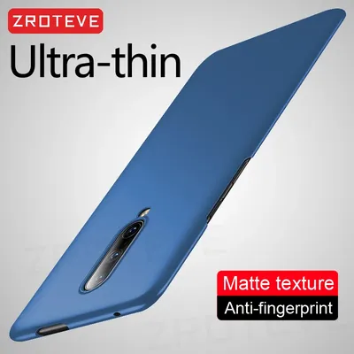 For One plus 7 Pro Case ZROTEVE Slim Frosted Hard PC Cover For OnePlus 7 7T 8 8T 10 Pro 9 9R 9RT 10R