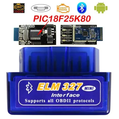 Super Mini Elm327 Bluetooth OBD2 V1.5 Elm 327 V 1.5 OBD 2 Auto Diagnostic Scanner For Car Elm-327