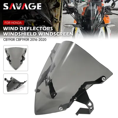 Windscreen Windshield For HONDA CB190R CBF CB 190R CBF190R 2016-2023 Motorcycle Accessories Wind