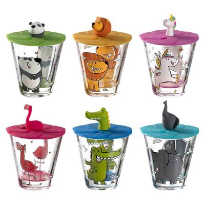 Leonardo Bambini Kinderbecher mit Deckel 6er Set bunt Image