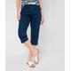 5-Pocket-Jeans RAPHAELA BY BRAX "Style CORRY CAPRI" Gr. 52K (26), Kurzgrößen, blau Damen Jeans 5-Pocket-Jeans