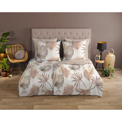 Wendebettwäsche GOOD MORNING "Vince", beige (sand), B/L: 155cm x 220cm, , Renforcé, B/L: 80cm x 80cm, Renforcu00e9, Obermaterial: 100% Baumwolle, Bettwäsche, 100% Baumwolle, Renforcé, 135x200, Reißverschluss, Wendeoptik, Sand Image