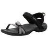 Sandale TEVA "Verra", Gr. 39, schwarz (antiguous bl), Textil, Synthetik, sportlich, Schuhe
