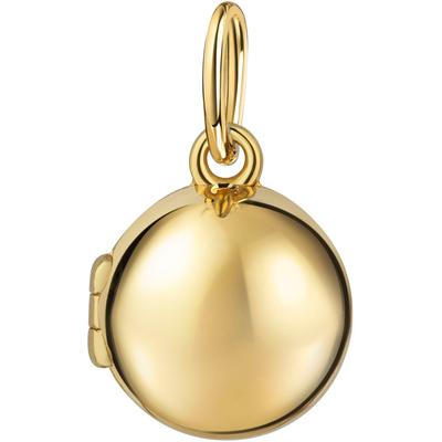 Medallion-Anhänger FIRETTI "Schmuck Geschenk Gold 333 Halsschmuck Anhänger Kugel zum Öffnen", gold (gelbgoldfarben), Sch