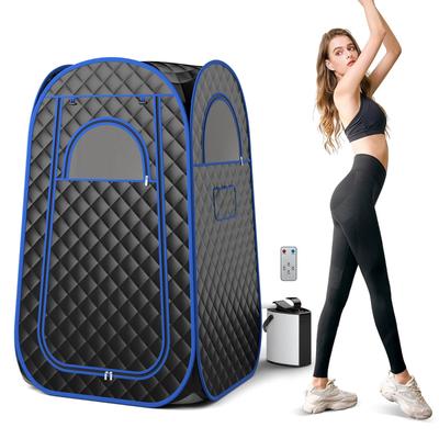 Gymax Portable Home Sauna Full Body Steam Sauna Tent w/ 3L Steam