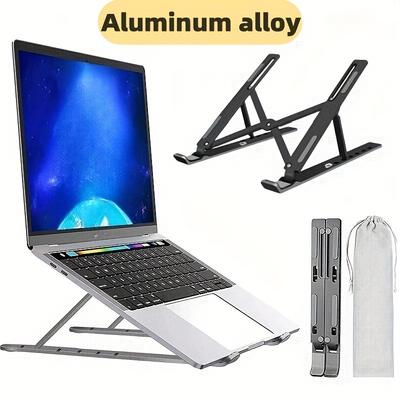 Upgrade Your Workstation With This Adjustable, Portable Notebook Stand - Aluminum Alloy & Plastic