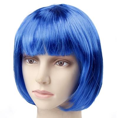 Short Bob Hair Wigs Colorful Cosplay Costume Wig D...