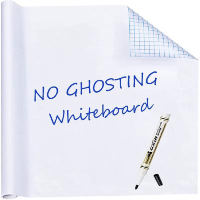 TEMU Whiteboard Sticker For Wall Whiteboard Wall Paper Peel And Stick, White Board Stick On Wall, Dry Erase Contact Paper Adhesive Poster Board Whiteboard Paint With 1 Marker