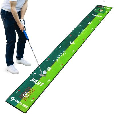 TEMU Two-speed Golf Putting Practice Mat, Anti-slip Backing Golf Putting Green For Indoor/outdoor