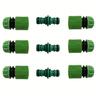 """3 Sets Garden Hose Connectors And Fittings, Plastic Garden Hose Tap Connector Kit Hose Pipe Connector 1/2"" End Quick Connect, Water Hose Connector, Watering Equipment"""