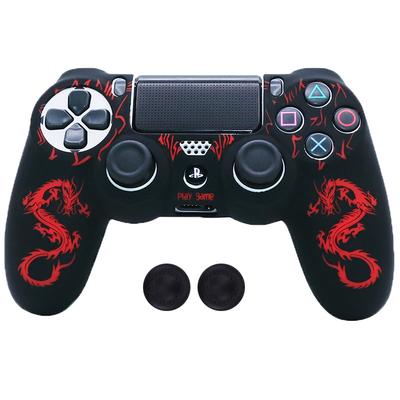 TEMU Ps4 Dual Dragon Engraving Case