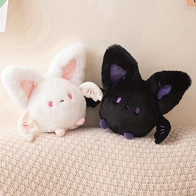 TEMU 20cm/7.9 Inches Kawaii Fat Bat Plush Doll Cute Flying Bat Plush Toy Soft Stuffed Animals Plush Lovely Birthday Gift For Girls Boys Halloween Gifts Holiday Gift