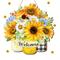 1pc Sunflower Welcome Sign Sunflower Front Porch Decor Farmhouse Summer Decor Rustic Door Decoration For Summer Outdoor Home Ornaments