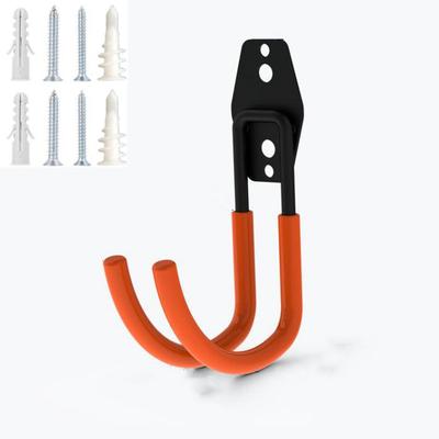 TEMU 1pc Wall Mounted Garden Hose Hanger - Hose Hanger Wall Mount Hook Heavy Duty Hook Water Hose Storage - Cord Hanger Rack Bracket Organizer Garden Hose Storage Pipe Hook Metal Hanger Image