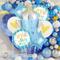 TEMU 7pcs, Birthday Party Set With Latex Balloons, Aluminum Foil, And Baby Bottle Decorations - Perfect For Boys And Girls