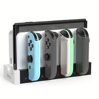 Joy Con Controller Charger Dock Stand Station Hold...